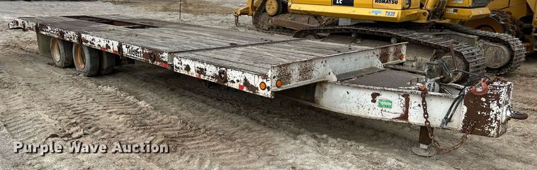 image for item LI9632 1999 Talbert  equipment trailer
