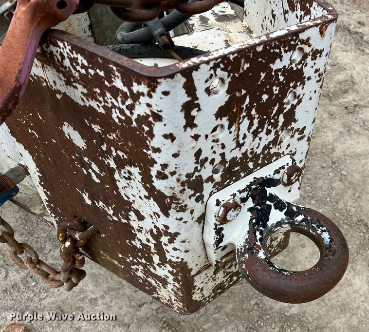 image for item LI9632 1999 Talbert  equipment trailer