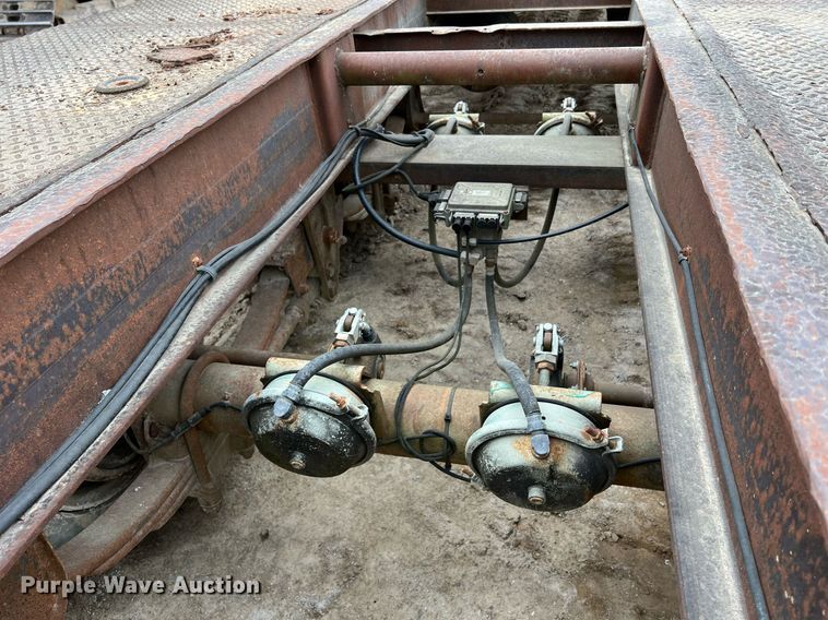 image for item LI9632 1999 Talbert  equipment trailer