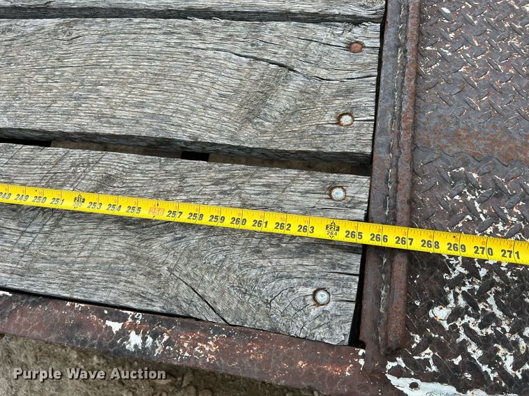 image for item LI9632 1999 Talbert  equipment trailer