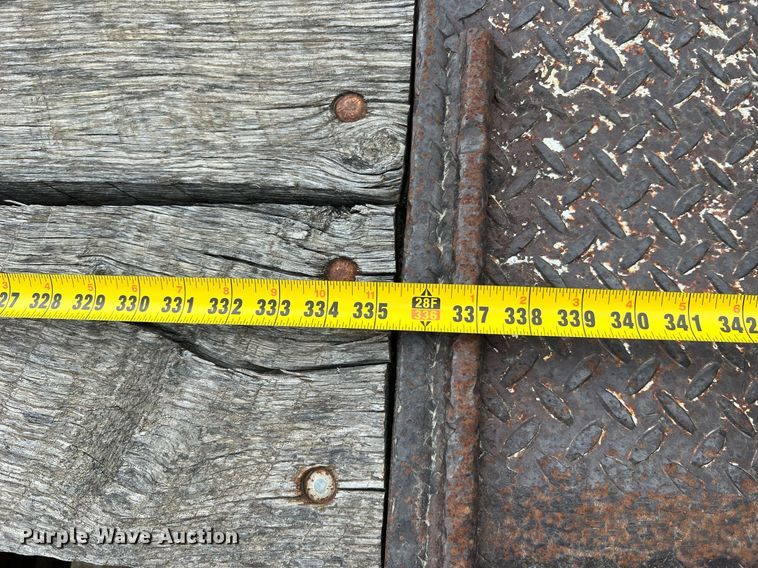 image for item LI9632 1999 Talbert  equipment trailer