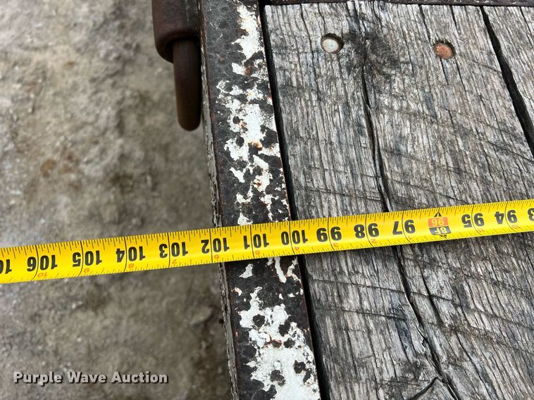 image for item LI9632 1999 Talbert  equipment trailer