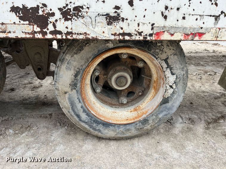 image for item LI9632 1999 Talbert  equipment trailer