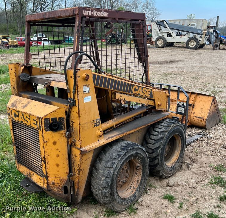 image for item LI9638 Case 1835B  skid steer loader
