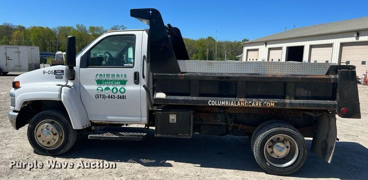 image for item LI9657 2005 GMC C4500  dump truck