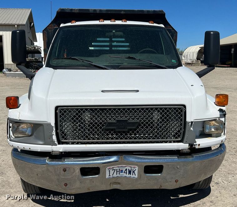 image for item LI9658 2007 Chevrolet C4500  dump truck