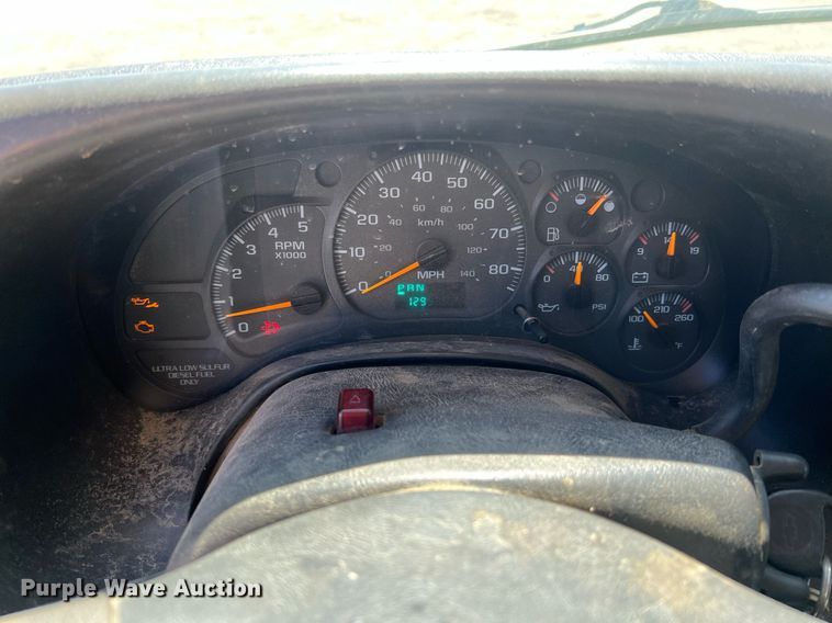 image for item LI9658 2007 Chevrolet C4500  dump truck