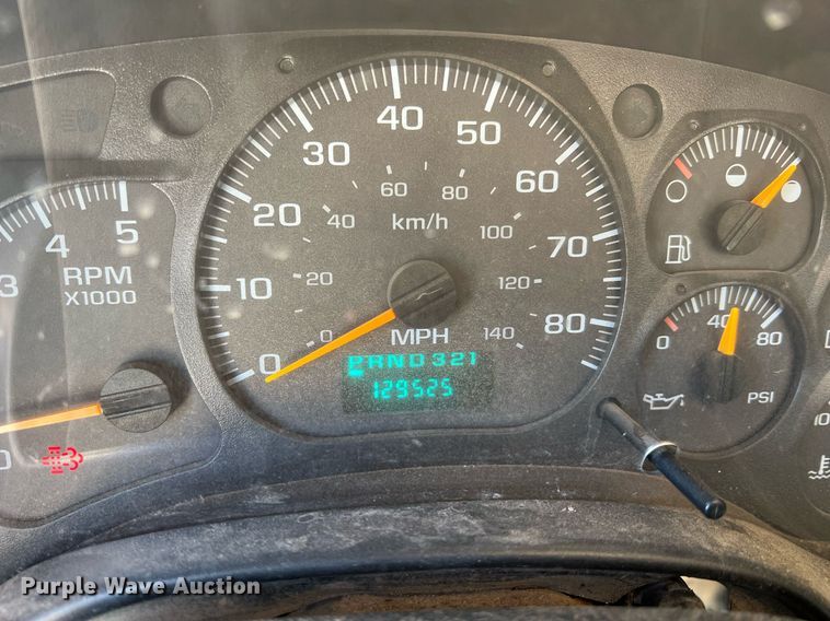 image for item LI9658 2007 Chevrolet C4500  dump truck