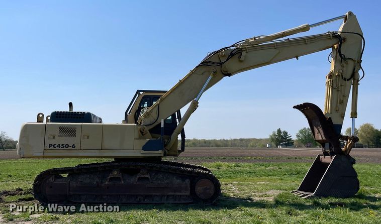 image for item LJ9622 Komatsu PC450-6  excavator