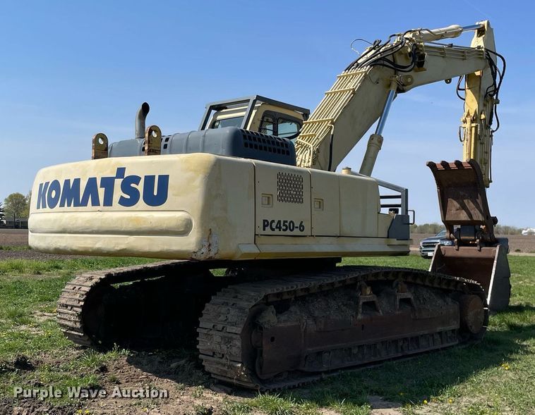 image for item LJ9622 Komatsu PC450-6  excavator