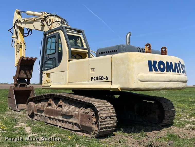 image for item LJ9622 Komatsu PC450-6  excavator