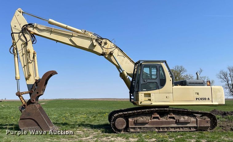 image for item LJ9622 Komatsu PC450-6  excavator