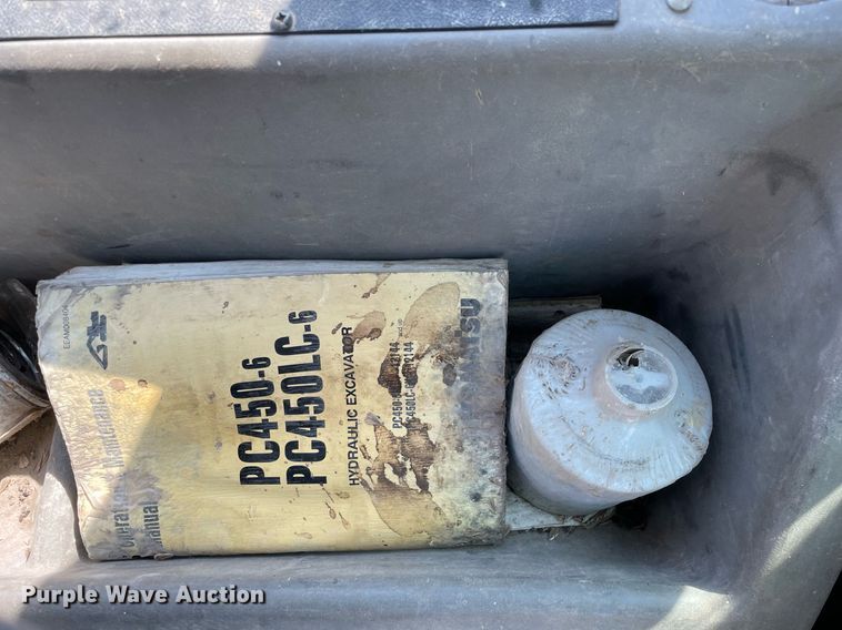 image for item LJ9622 Komatsu PC450-6  excavator