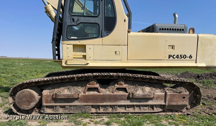 image for item LJ9622 Komatsu PC450-6  excavator