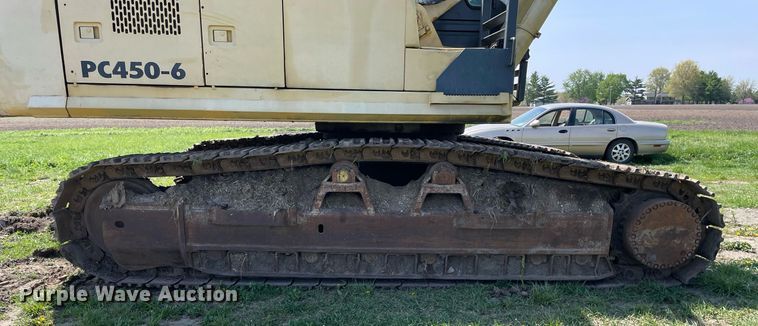 image for item LJ9622 Komatsu PC450-6  excavator