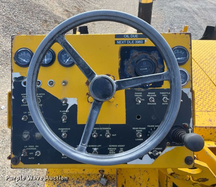 image for item LJ9627 2000 Cedarapids CR451  paver