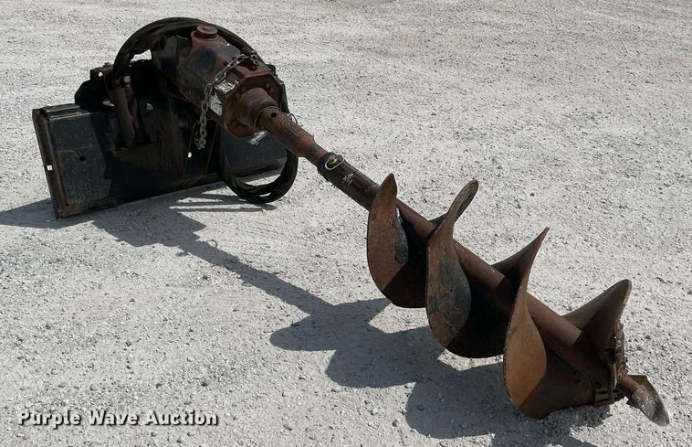 image for item LJ9633 Bobcat 30C  skid steer auger