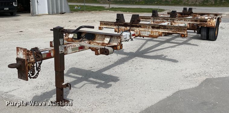 image for item LJ9634 2009 R&W  pole trailer