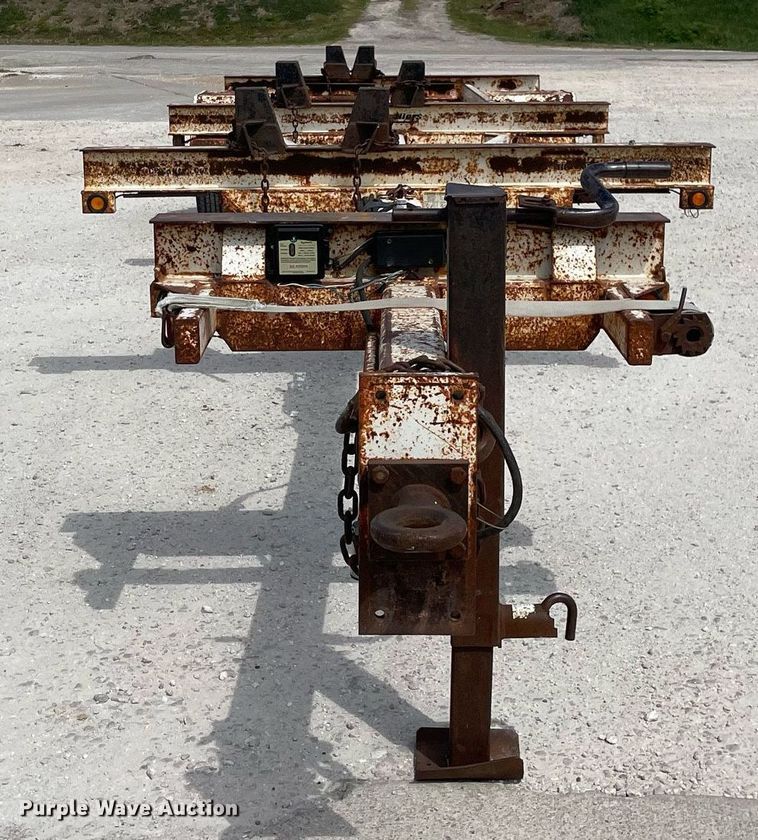 image for item LJ9634 2009 R&W  pole trailer