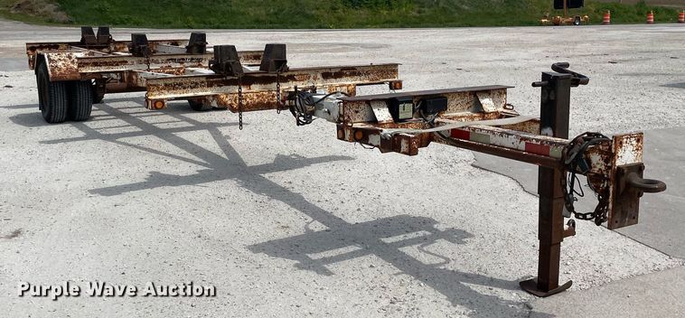 image for item LJ9634 2009 R&W  pole trailer