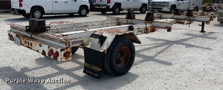 image for item LJ9634 2009 R&W  pole trailer