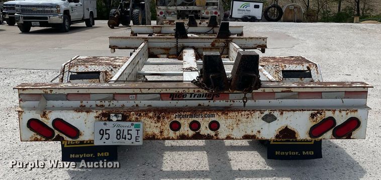 image for item LJ9634 2009 R&W  pole trailer