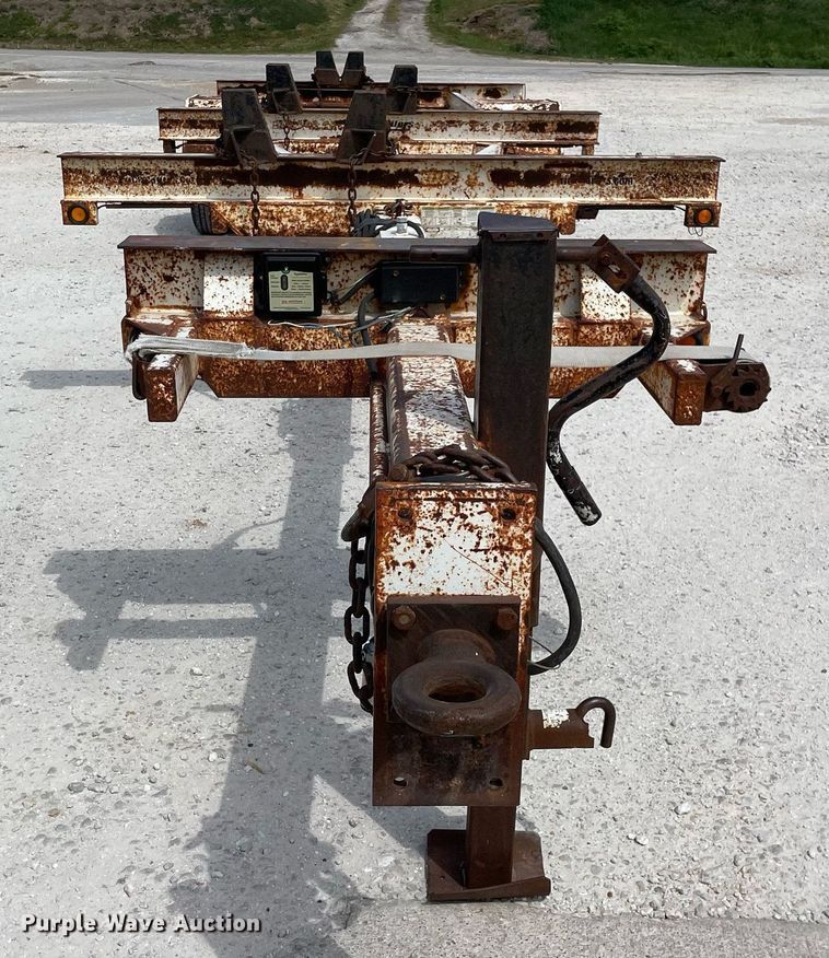 image for item LJ9634 2009 R&W  pole trailer