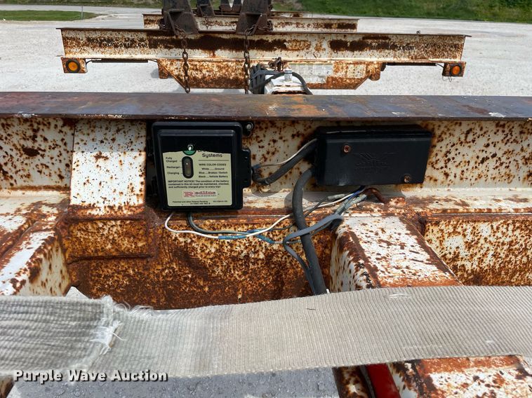 image for item LJ9634 2009 R&W  pole trailer