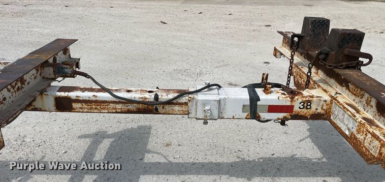 image for item LJ9634 2009 R&W  pole trailer