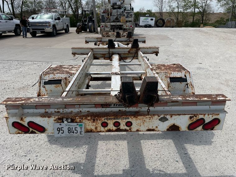 image for item LJ9634 2009 R&W  pole trailer