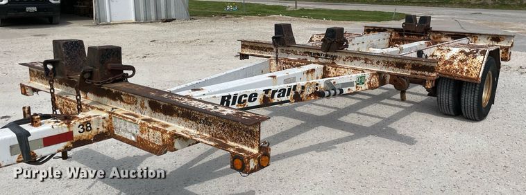 image for item LJ9634 2009 R&W  pole trailer