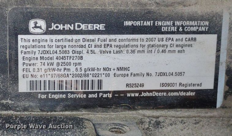 image for item LL9070 2007 Genie GTH-844  telehandler