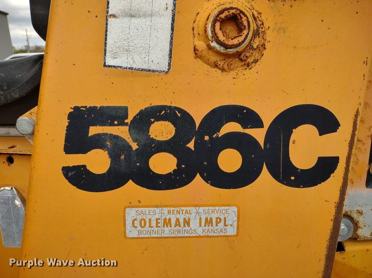 image for item LL9079 1978 Case 586C  forklift