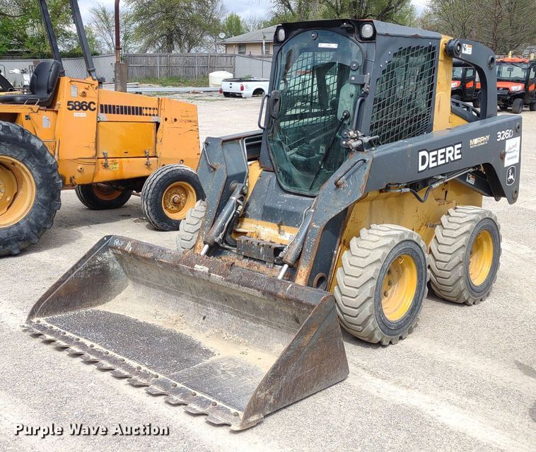 image for item LL9080 2012 John Deere 326D  skid steer loader