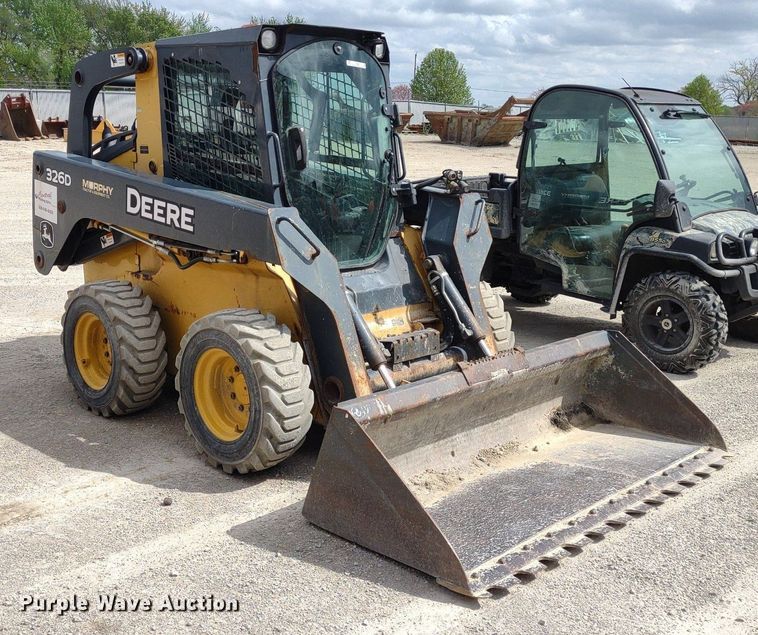 image for item LL9080 2012 John Deere 326D  skid steer loader