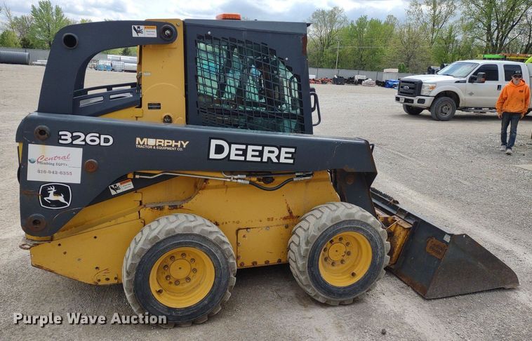 image for item LL9080 2012 John Deere 326D  skid steer loader