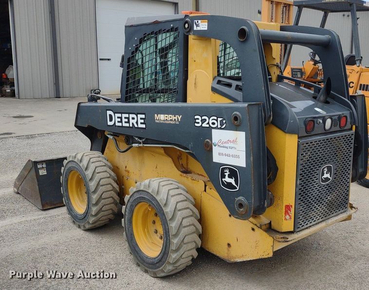image for item LL9080 2012 John Deere 326D  skid steer loader