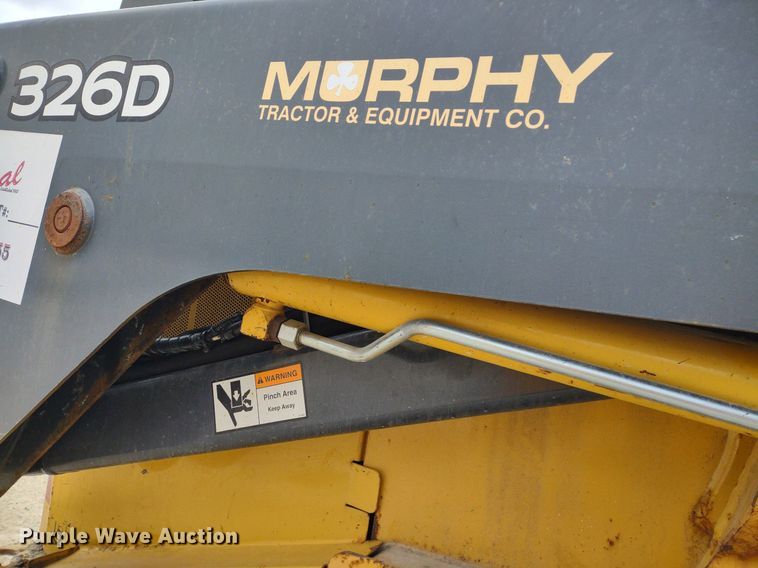 image for item LL9080 2012 John Deere 326D  skid steer loader
