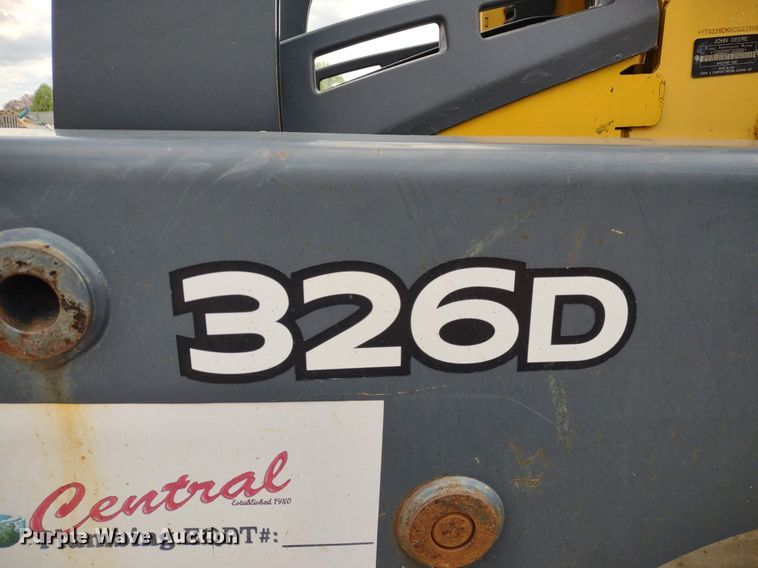 image for item LL9080 2012 John Deere 326D  skid steer loader