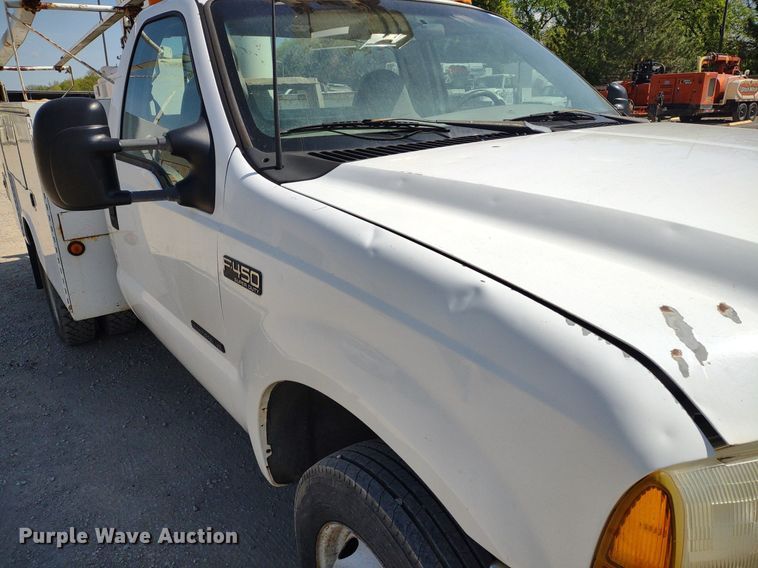 image for item LL9086 2001 Ford F450 Super Duty XL  bucket truck