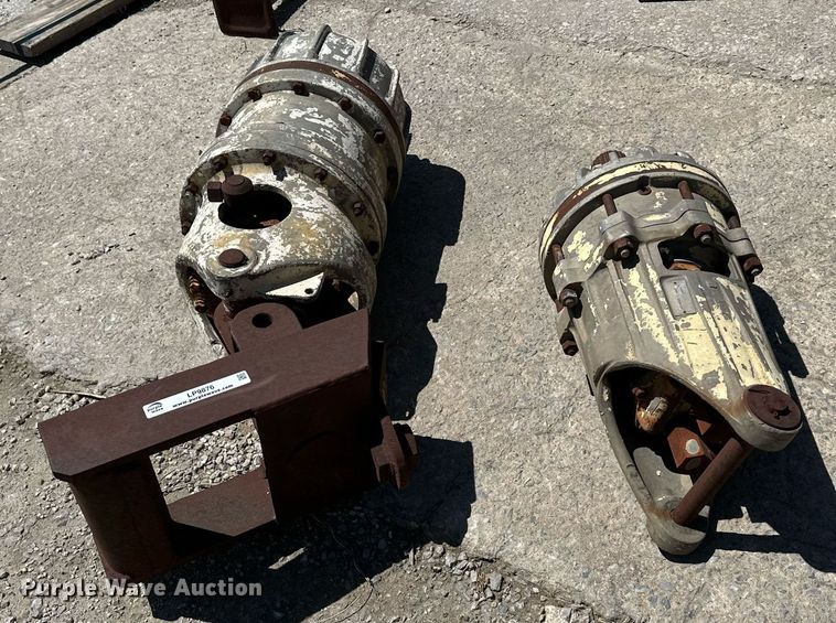 image for item LP9876 (2) hydraulic auger heads