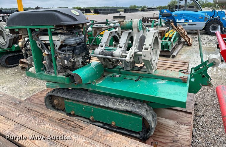 image for item LR9733 McElroy TracStar 412  pipe fusion machine