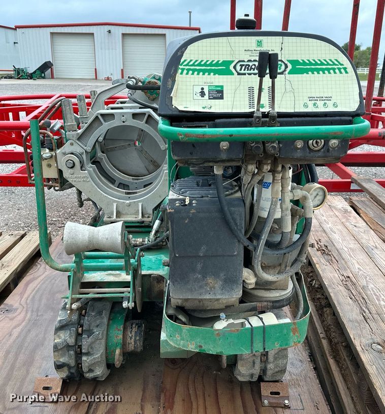 image for item LR9733 McElroy TracStar 412  pipe fusion machine