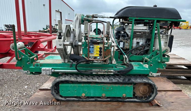 image for item LR9733 McElroy TracStar 412  pipe fusion machine