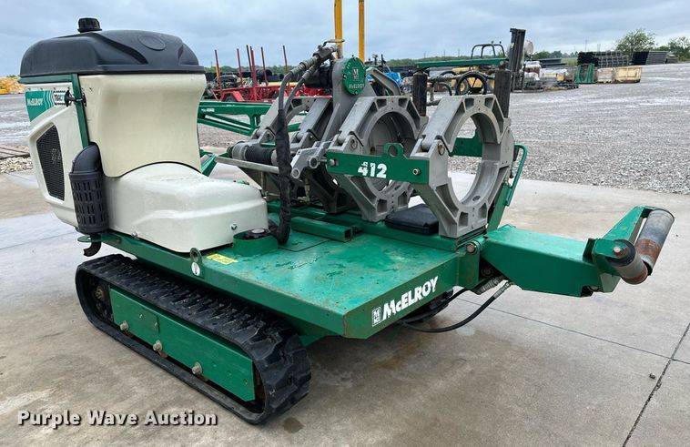 image for item LR9734 McElroy TracStar 412/618  pipe fusion machine