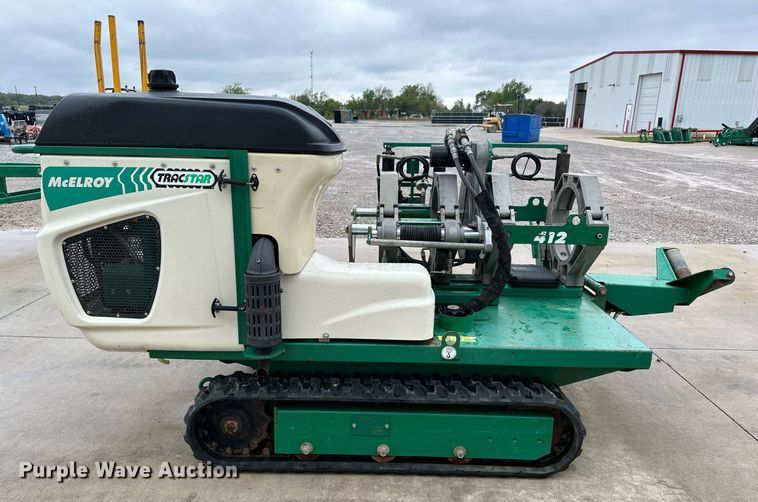 image for item LR9734 McElroy TracStar 412/618  pipe fusion machine