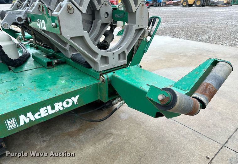 image for item LR9734 McElroy TracStar 412/618  pipe fusion machine