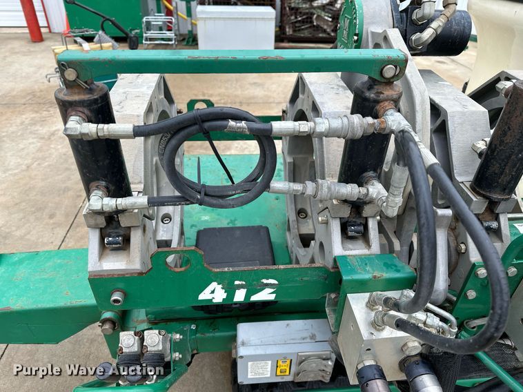 image for item LR9734 McElroy TracStar 412/618  pipe fusion machine