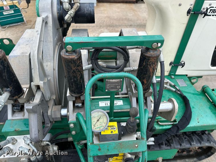 image for item LR9734 McElroy TracStar 412/618  pipe fusion machine