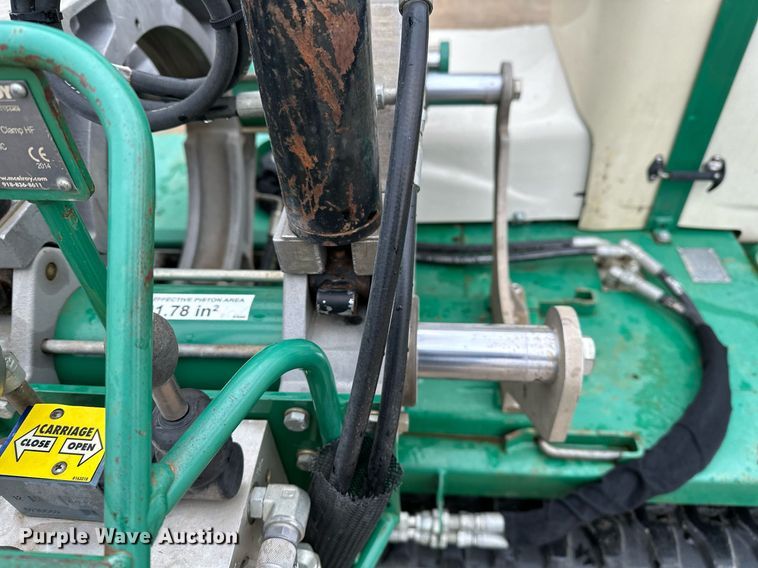 image for item LR9734 McElroy TracStar 412/618  pipe fusion machine